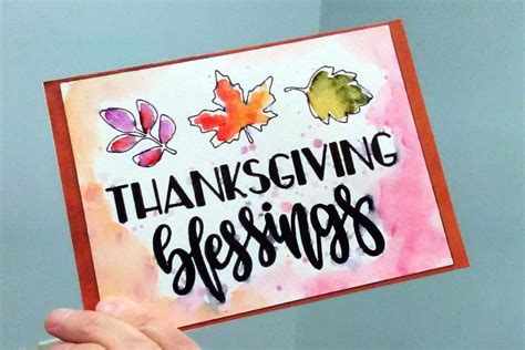 20 Homemade DIY Thanksgiving Cards To Make Blitsy