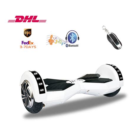 8 Inch LED Scooters Self Balancing Two Wheels Smart Hoverboard