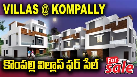 Kompally Villas For Sale G 2 Villas Gated Community Villas