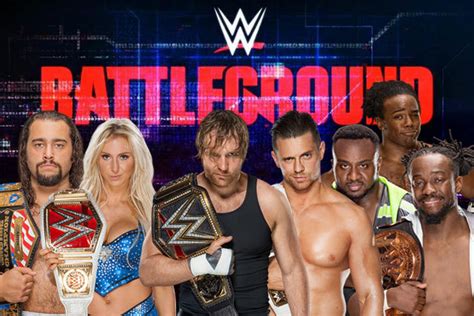 Wwe Battleground 2016 Full Predictions For Each Champion At Event