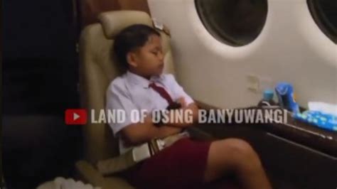 Viral Farel Prayoga Berangkat Ke Sekolah Naik Jet Pribadi Netizen