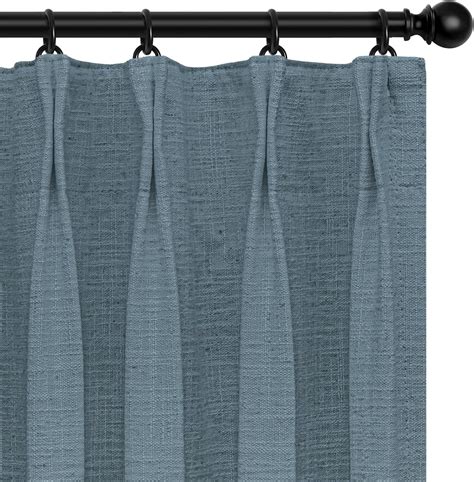 Amazon INOVADAY 100 Blackout Curtains For Bedroom Pinch Pleated