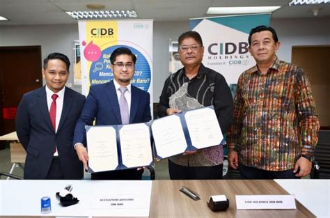 Accelution Cidbh Meterai Mou Sasar Lebih Banyak Syarikat Kontraktor