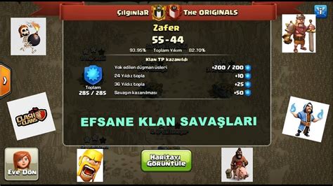 EFSANE KLAN SAVAŞLARI CLASH OF CLANS YouTube