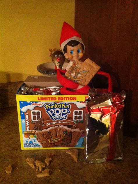 Holiday Poptarts Holiday Elf On The Shelf Pop Tarts