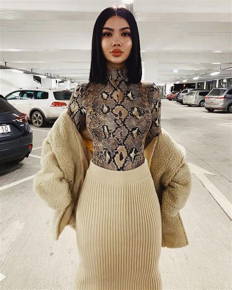 AMANDA KHAMKAEW On Instagram Nude Is My Go To Skirt From Fashionnova Amanda Khamkaew