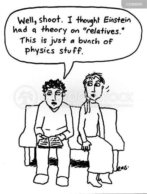 Theory Of Relativity Cartoons And Comics Funny Pictures From CartoonStock