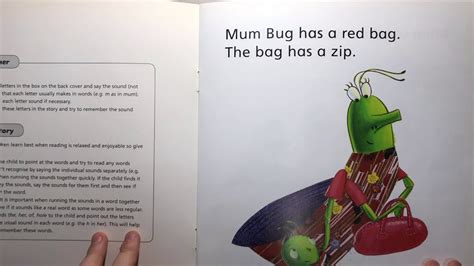 Mum Bugs Bag Oxford Reading Tree Songbirds Phonics By No Youtube