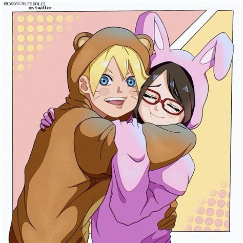 Boruto Sarada 😍 Boruto And Sarada Uzumaki Boruto Boruto