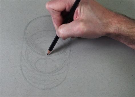 How To Draw A Circle Step By Step Tutorial On Drawing Perspective