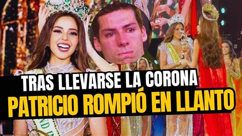 Patricio Parodi Rompe En Llanto Al Ver Que Luciana Fuster Gana El Miss