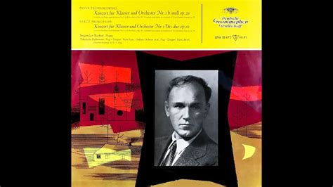 Richter Tschaikowsky Prokofieff Konzert F R Klavier Und Orchester Nr