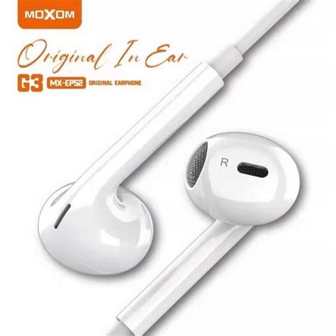 MOXOM MX EP52 3 5mm Wired Earphone CME Distribution Sdn Bhd