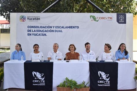 Alumnos Del Cecytey Se Suman Al Programa De Educaci N Dual En Yucat N