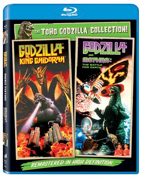 Sony Toho Godzilla Collection Double Feature Blu-rays - Tokunation