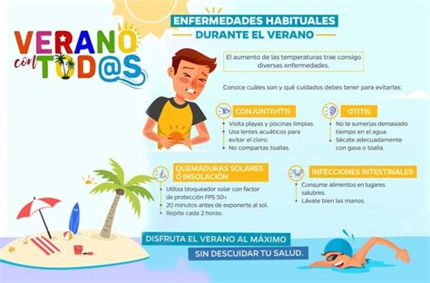 Verano Atentos A Las Enfermedades Habituales De La Etapa Infografía