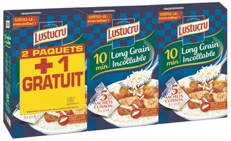 Lustucru RIZ LONG GRAIN INCOLLABLE 10 MIN LUSTUCRU 3038359007200