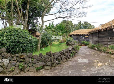 Folk Village in Jeju island, South Korea Stock Photo - Alamy