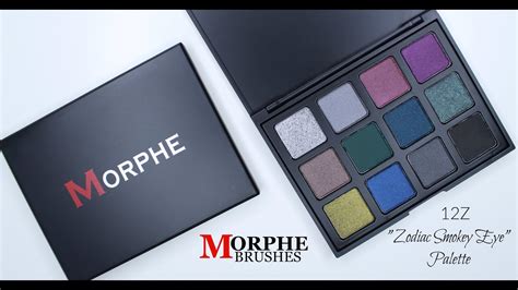 New Morphe Brushes Z Zodiac Smokey Eye Palette Youtube