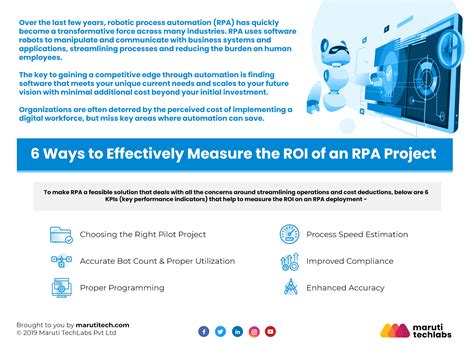 Maximizing Rpa Roi Ways To Effective Measurement Strategies