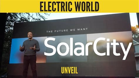 Tesla And Solarcity Unveils Powerwall 2 Solar Roof Youtube