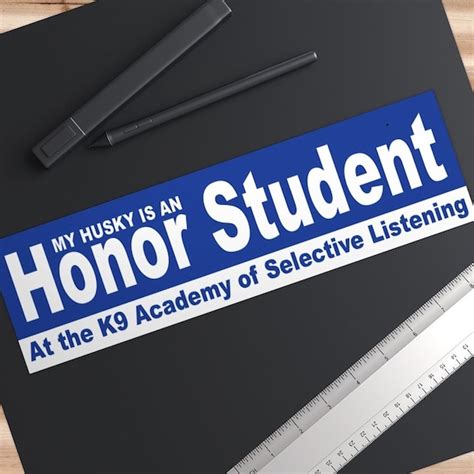 Honor Student Bumper Sticker Etsy