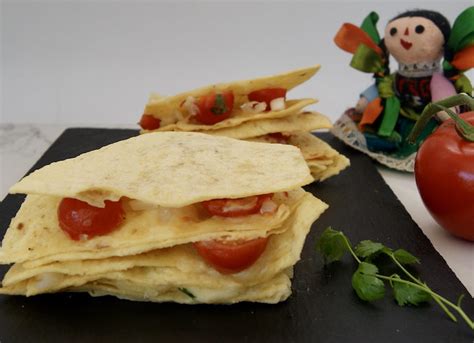 Tortillas Farcies Aux Tomates Et Au Fromage Menu To Shop