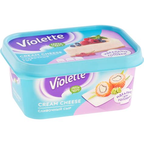 Сыр творожный «Violette» сливочный, 70%, 400 г купить в Минске ...