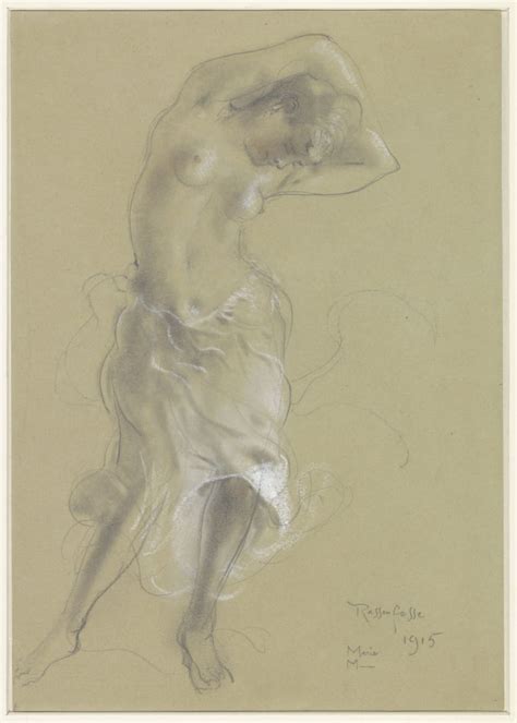 Dancing Half Naked Woman By Armand Rassenfosse