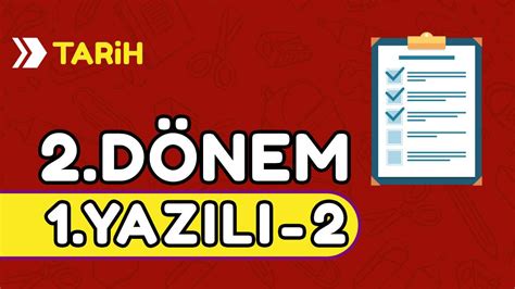 Tonguç Plus 9 Sınıf Tarih Tarih 2 Yazılı Provası II