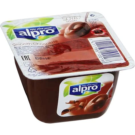 Десерт соєвий Alpro з шоколадом 125 г купити онлайн | замовити в ...