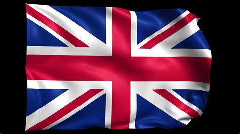 United Kingdom Flag Weaving Animation. 4K UK Flag Flying in the Sky 33660397 Stock Video at Vecteezy