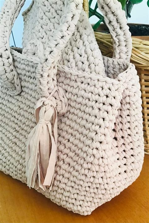 Borsa Fettuccia Uncinetto Tutorial Crochet