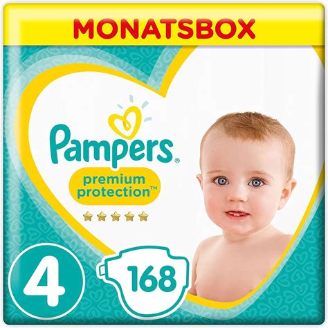 Pampers Premium Protection Windeln Größe 4 Maxi 9 14 kg Monatsbox