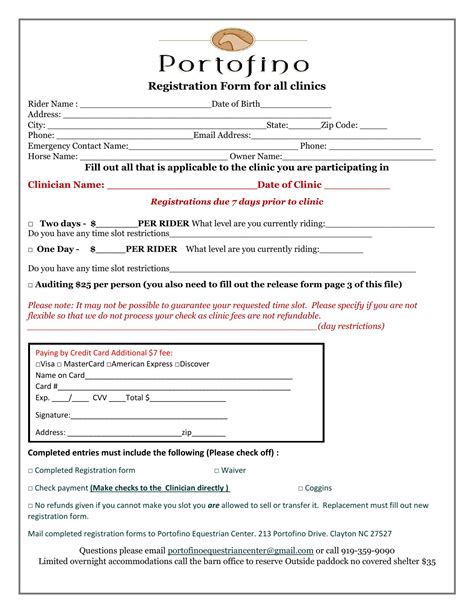 Generic Clinic Registration Form Pdf Docdroid