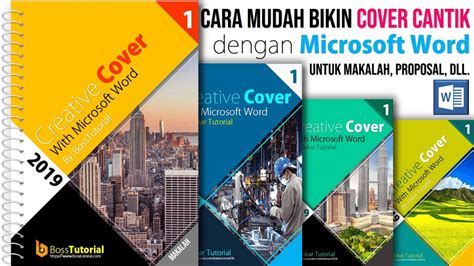 Membuat Cover Proposal Amat