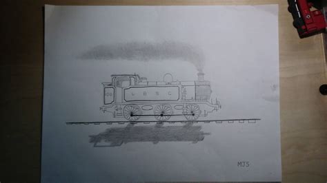 LBSC E2 Tank Engine Pencil Drawing by Merritt-Trainboy on DeviantArt