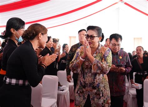 Ny Putri Koster Paparkan Kinerja Empat Tahun Pimpin Tp Pkk Dekranasda