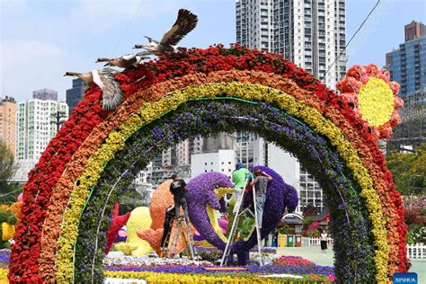 Potret Pameran Bunga Hong Kong