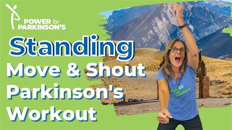 Standing Move And Shout Class Parkinson S Workout With Lauren Lewis Youtube