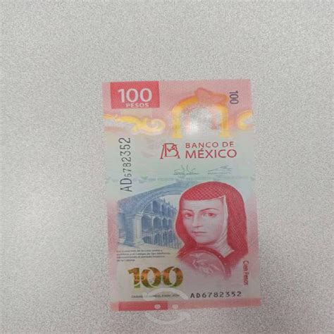 Billetes De Pesos Sor Juana Serie Ad Y Ae En Atoyac Jalisco