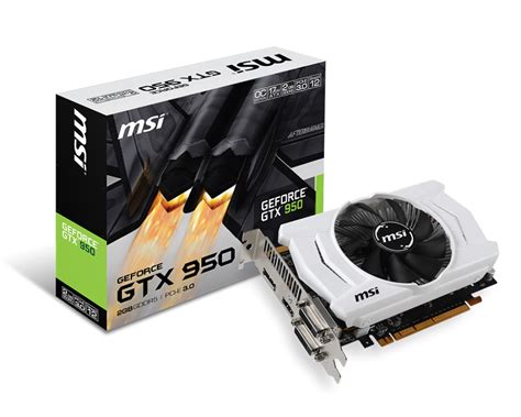 Specification Geforce Gtx 950 2gd5 Oc エムエスアイコンピュータージャパン