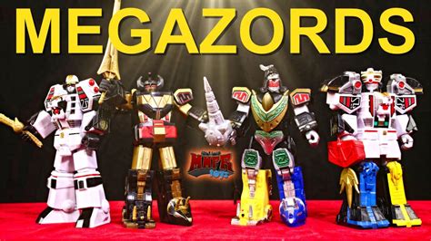 Mighty Morphin Power Rangers Megazord And Dragon Zord Construction Sets