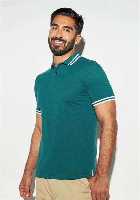 Buy Solid Polo T Shirt With Short Sleeves Splash Kuwait