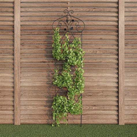 Decorative Metal Garden Wall Trellis Shelly Lighting