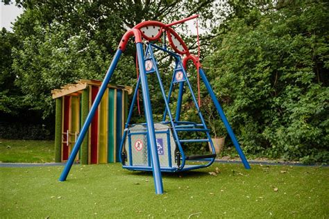 Wheelchair Swing For SEN Schools | Pentagon Play