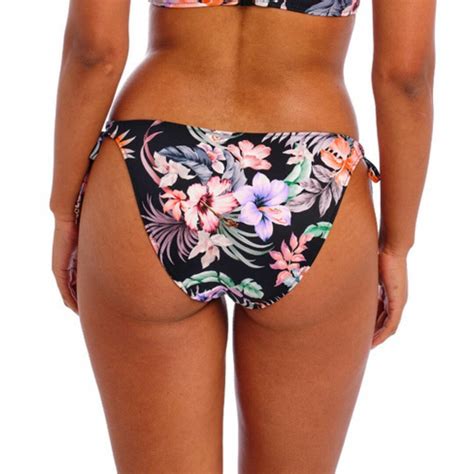 Plavky spodní díl FREYA SWIM KAMALA BAY TIE SIDE BIKINI BRIEF MIDNIGHT