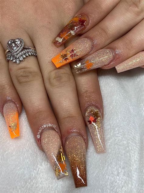 Acrylic Nail Designs Fall