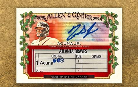 Topps Allen Ginter Baseball Hobby Box Half Case Break