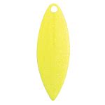 Willowleaf Spinner Blade Sz Chartreuse Crystal